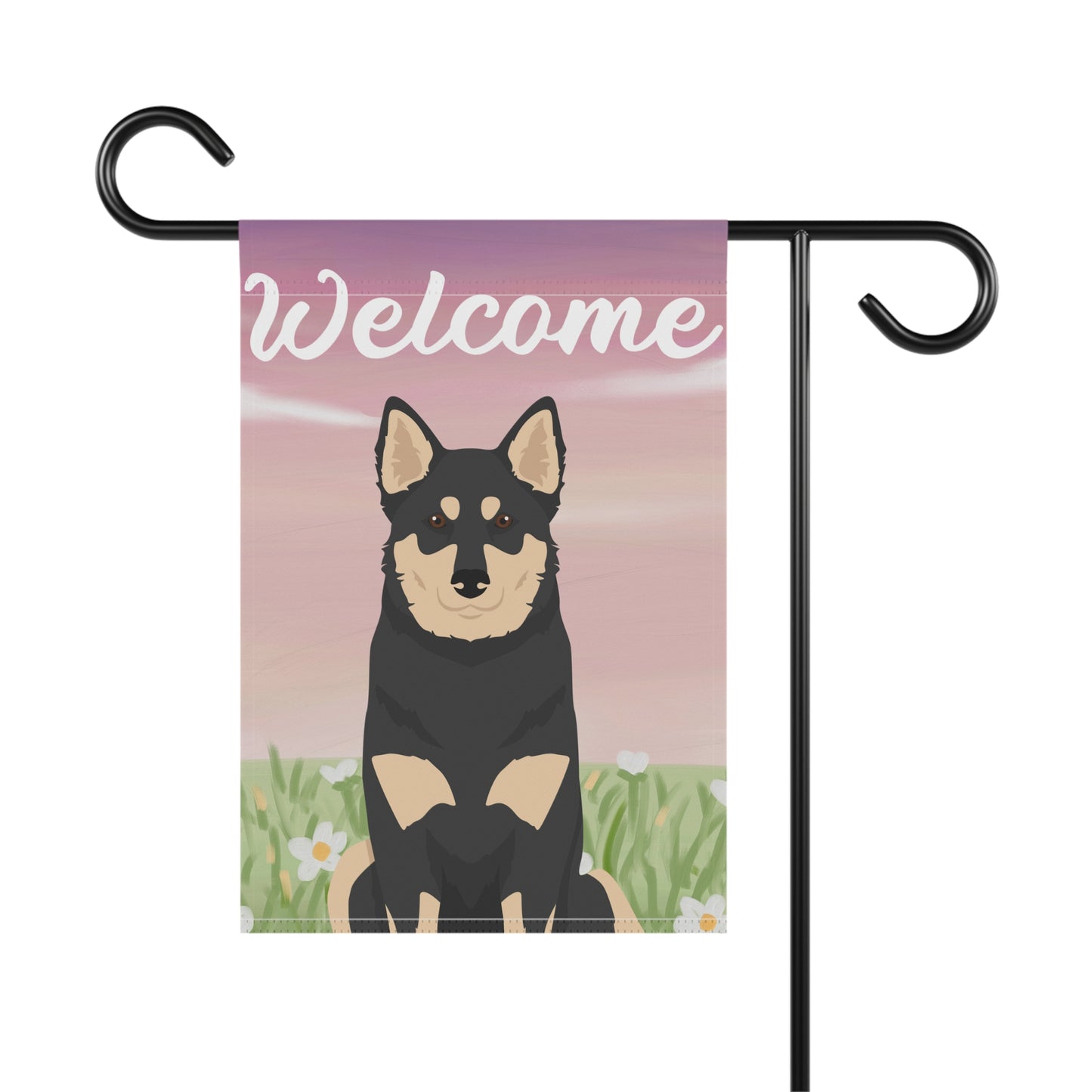 Lapponian Herder Dog Welcome Garden Flag