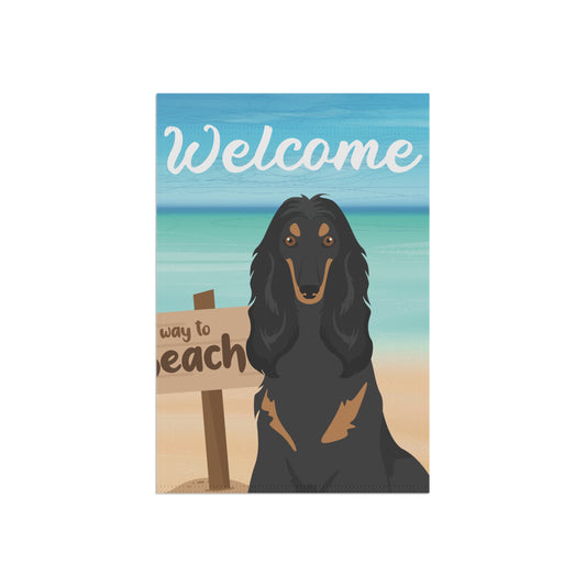 Afghan Hound Dog Garden Flag