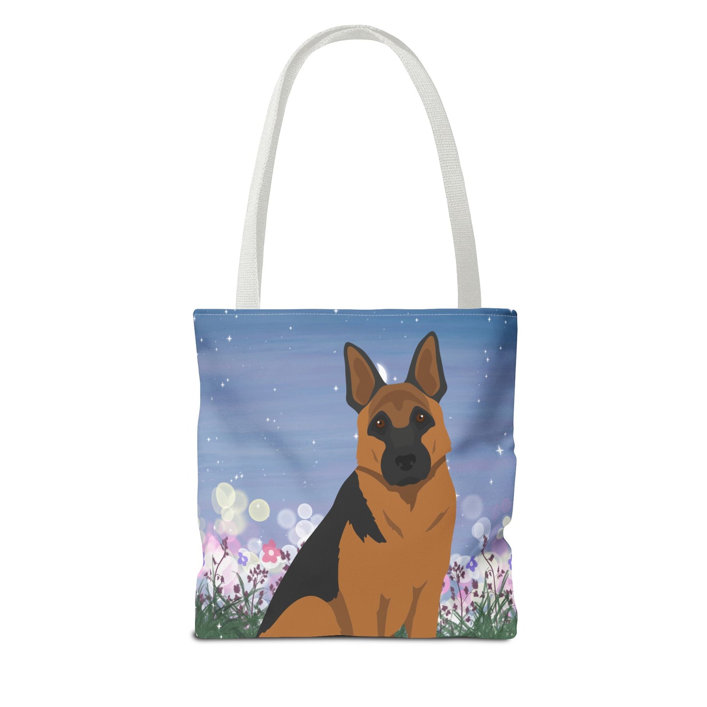 German Shepherd Dog Tote Bag 13x13