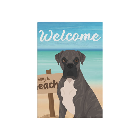 Boxer Dog Garden Flag