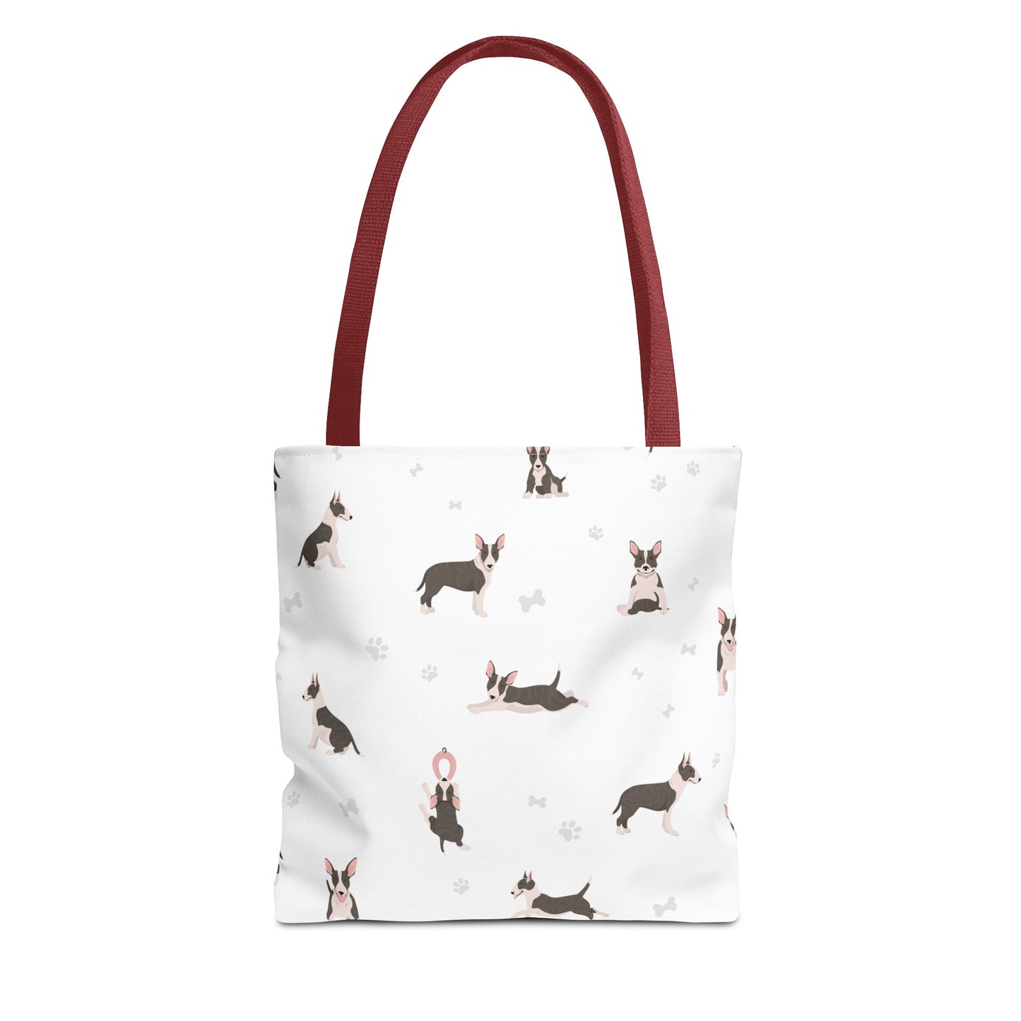 Bull Terrier Dog Tote Bag, Bull Terrier Dog Mom Gift