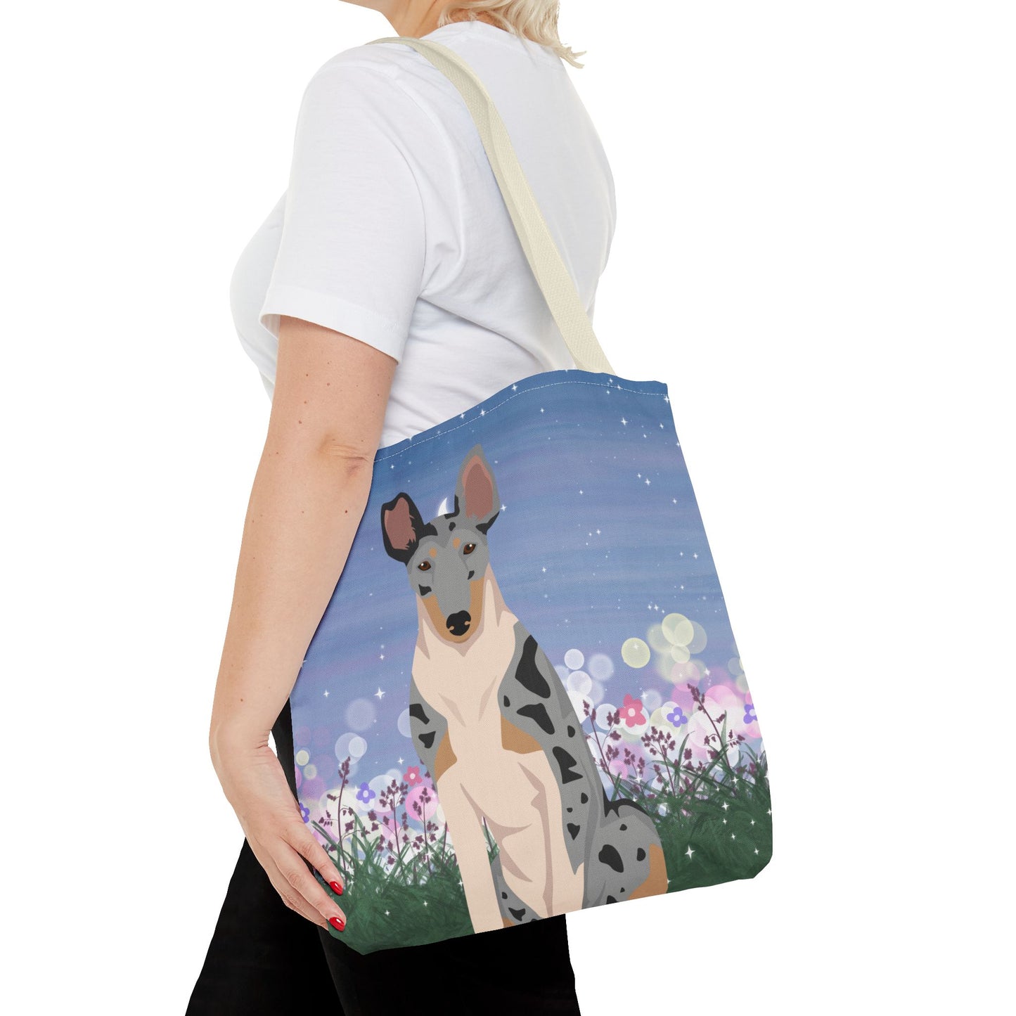 Smooth Collie Dog Tote Bag 16x16