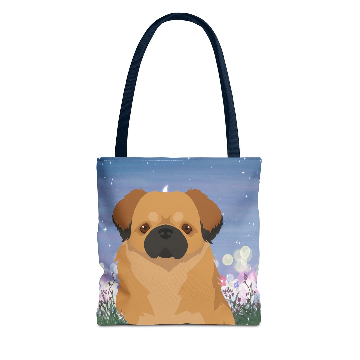 Tibetan Spaniel Dog Tote Bag 13x13