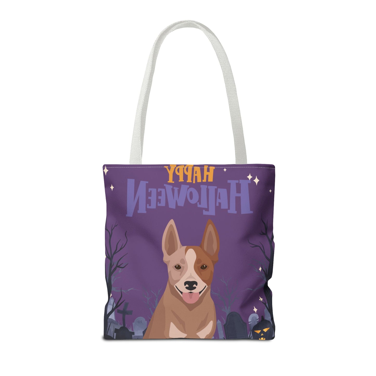 Australian Stumpy Tail Cattle Dog Dog Happy Halloween Tote Bag 16x16