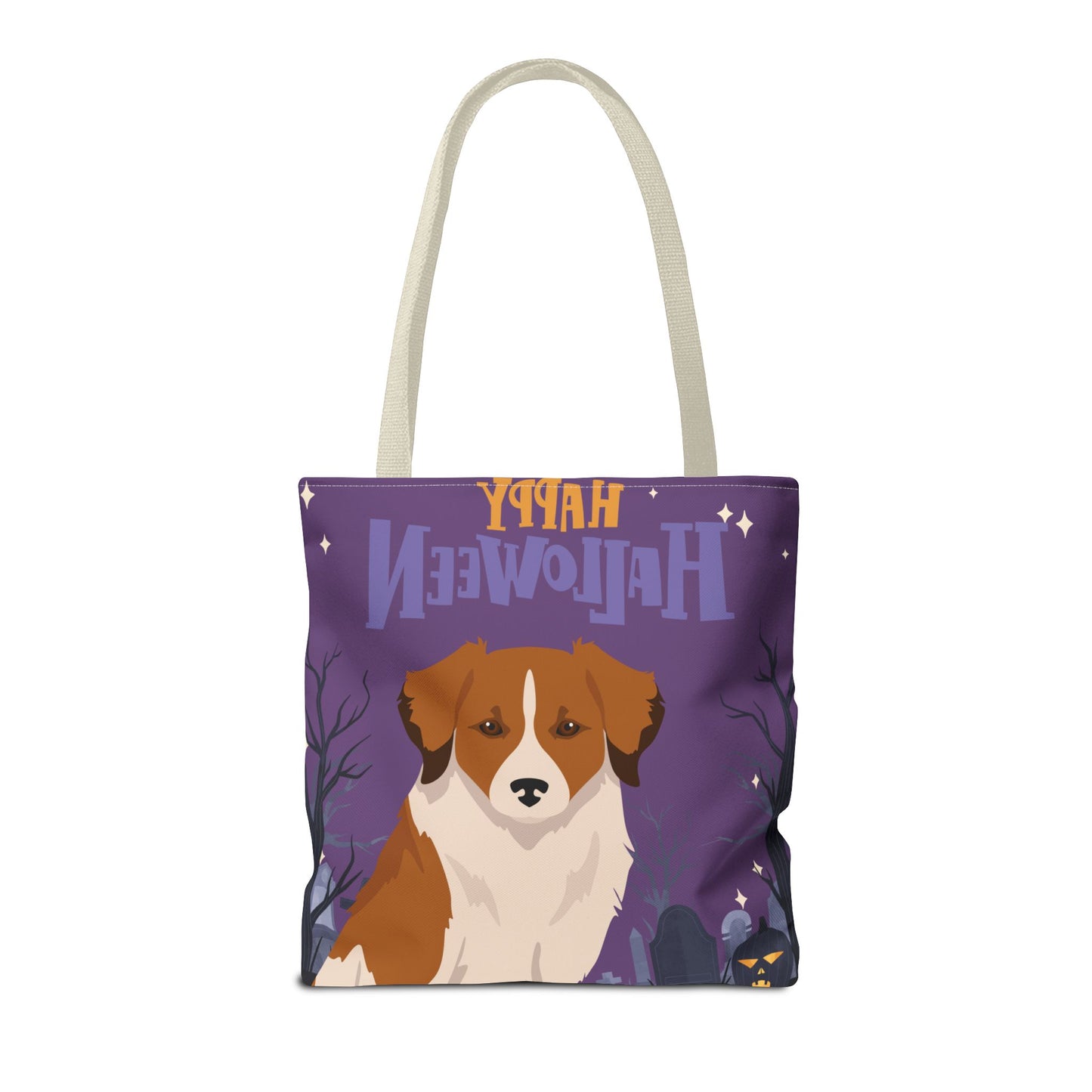 Kromfohrlander Dog Happy Halloween Tote Bag 16x16