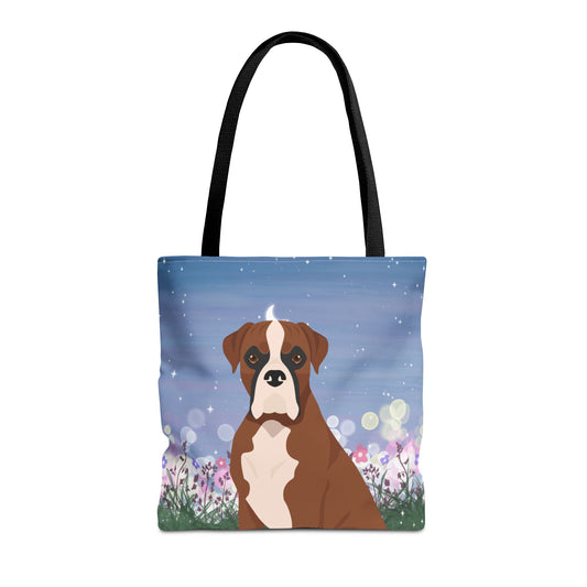 Boxer Dog Tote Bag 16x16