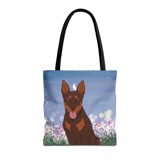 Australian Kelpie Dog Tote Bag 16x16
