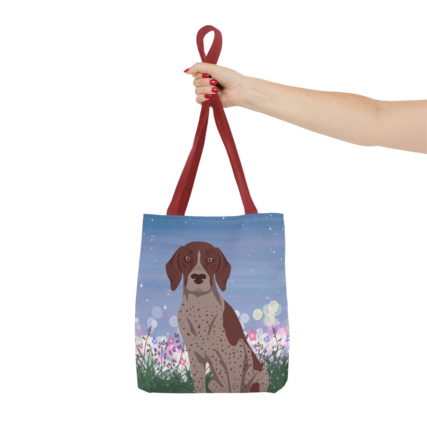 German Shorthaired Pointer Dog Tote Bag 13x13