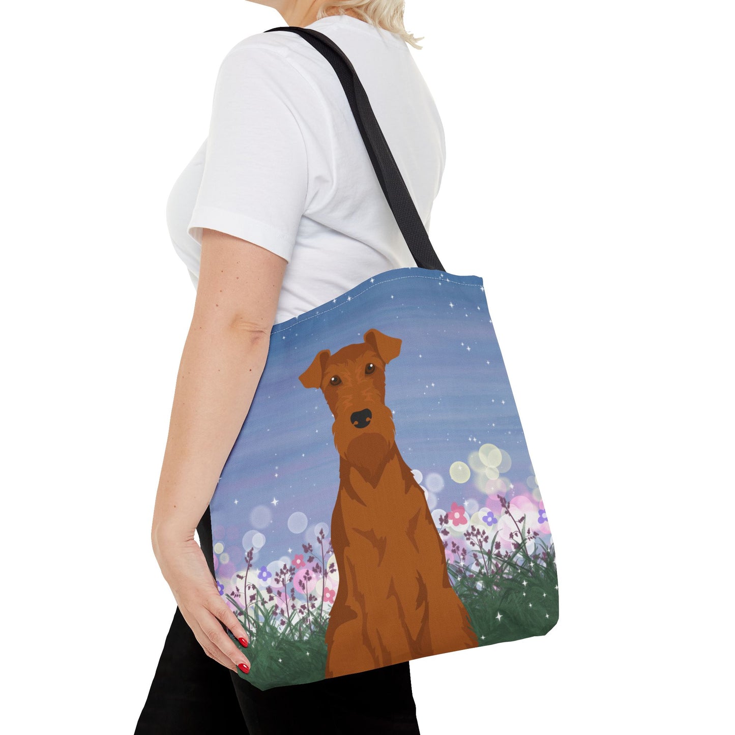 Italian Greyhound Dog Tote Bag 16x16