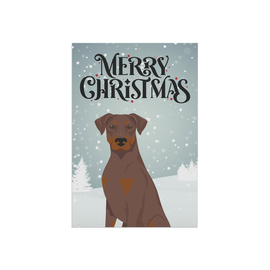 Doberman Pinscher Dog Garden Flag