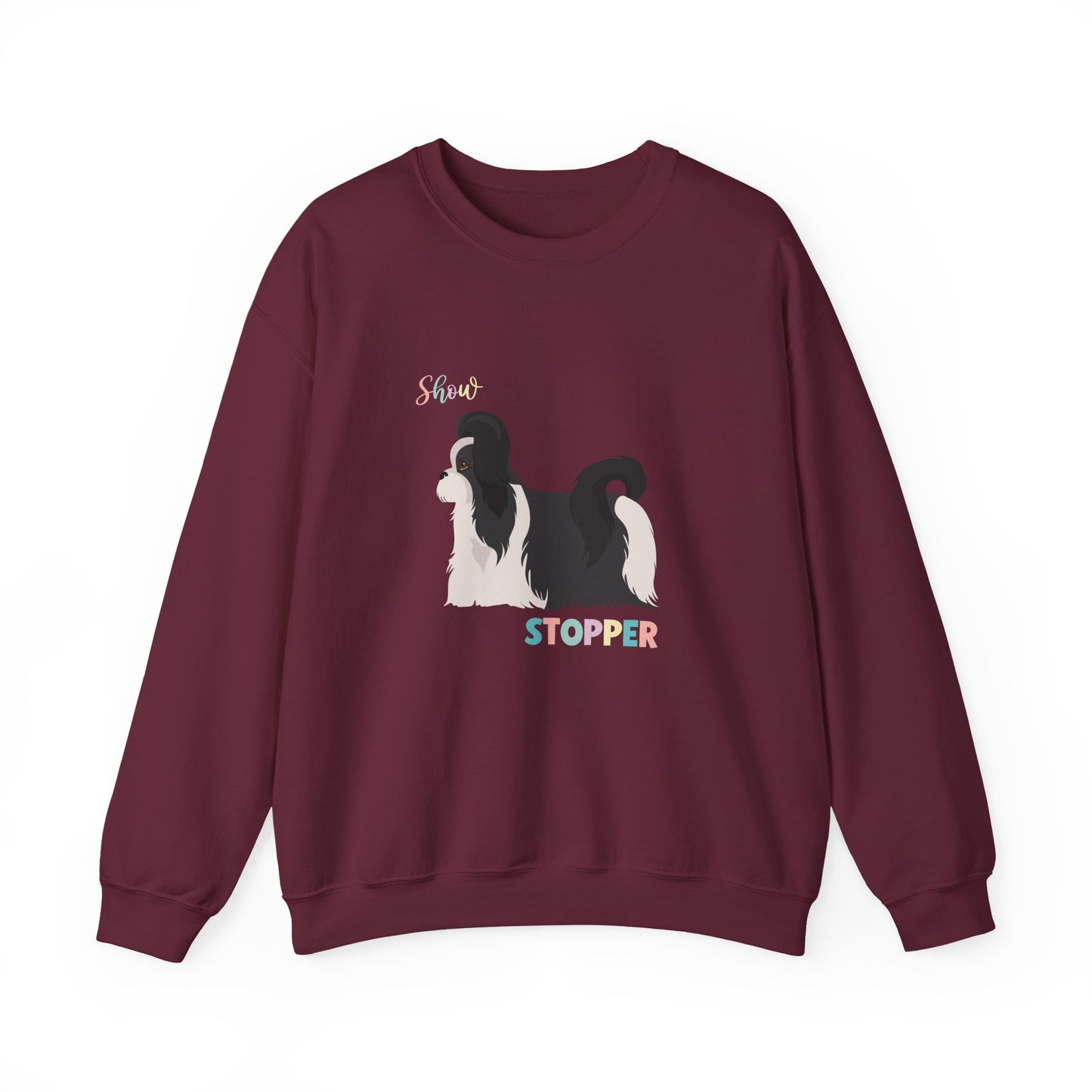 Shih Tzu Dog Unisex Heavy Blend Crewneck Sweatshirt