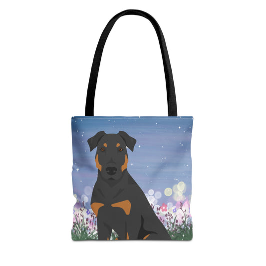 Beauceron Dog Tote Bag 13x13