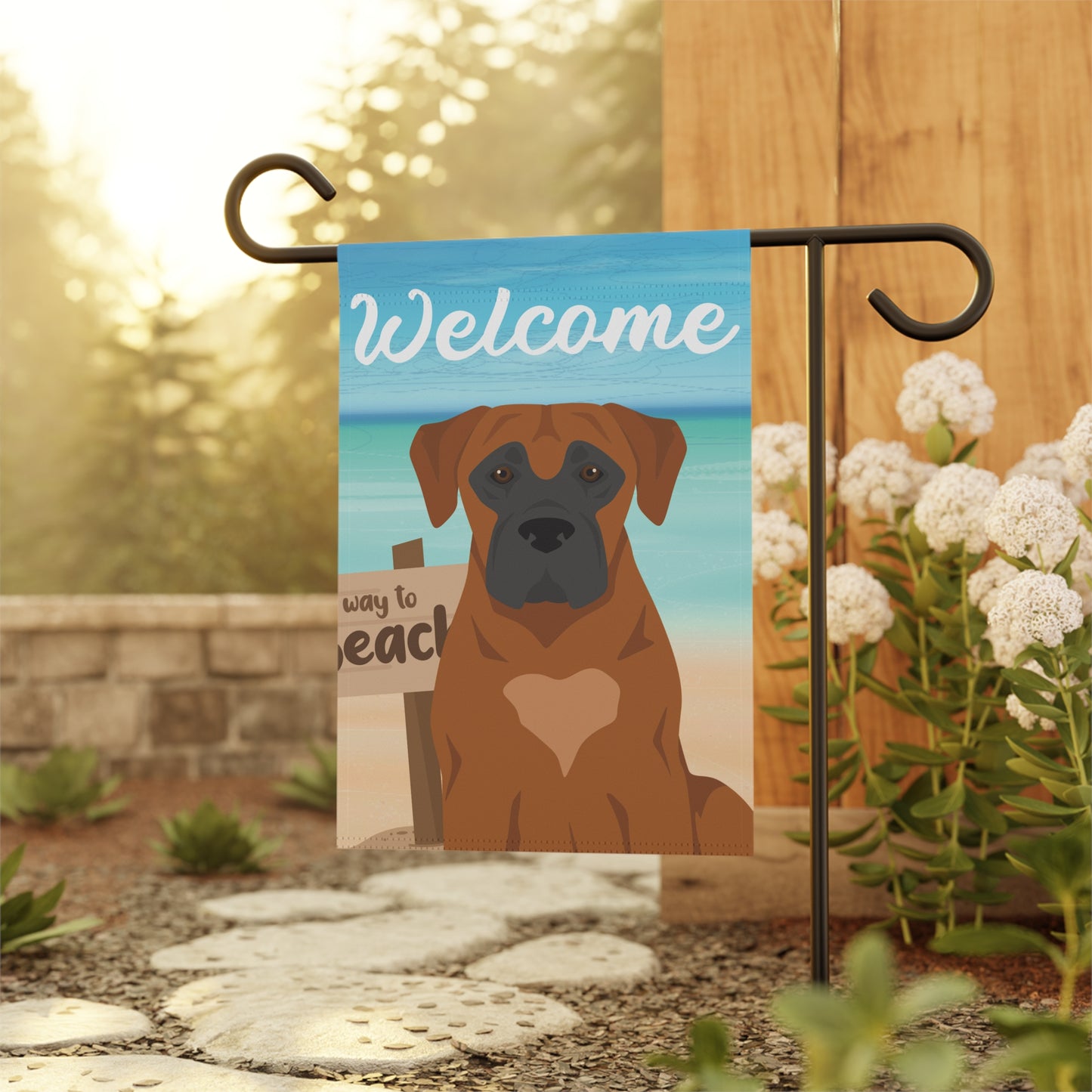 Boerboel Dog Garden Flag