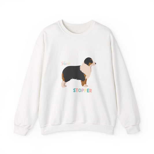 Miniature American Shepherd Dog Unisex Heavy Blend Crewneck Sweatshirt