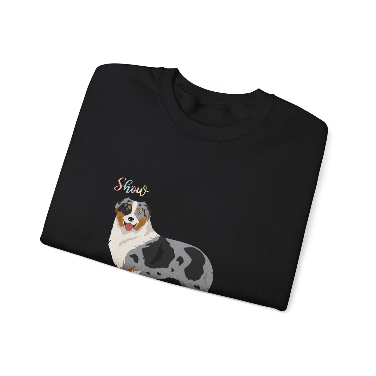 Australian Shepherd Dog Unisex Heavy Blend Crewneck Sweatshirt