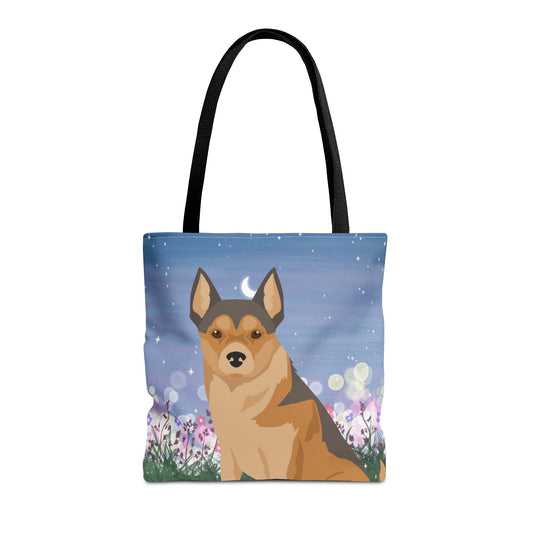 Norwegian Lundehund Dog Tote Bag 16x16