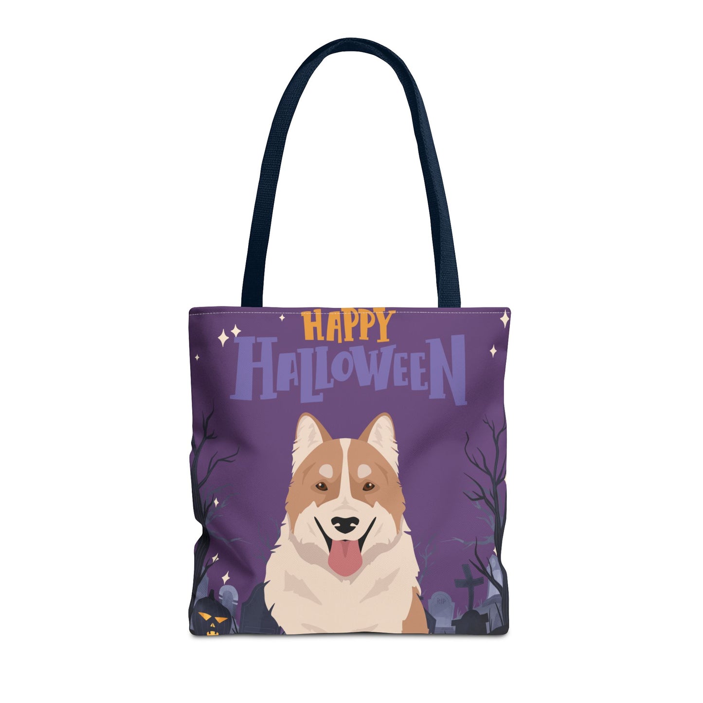 Thai Bangkaew Dog Dog Happy Halloween Tote Bag 16x16