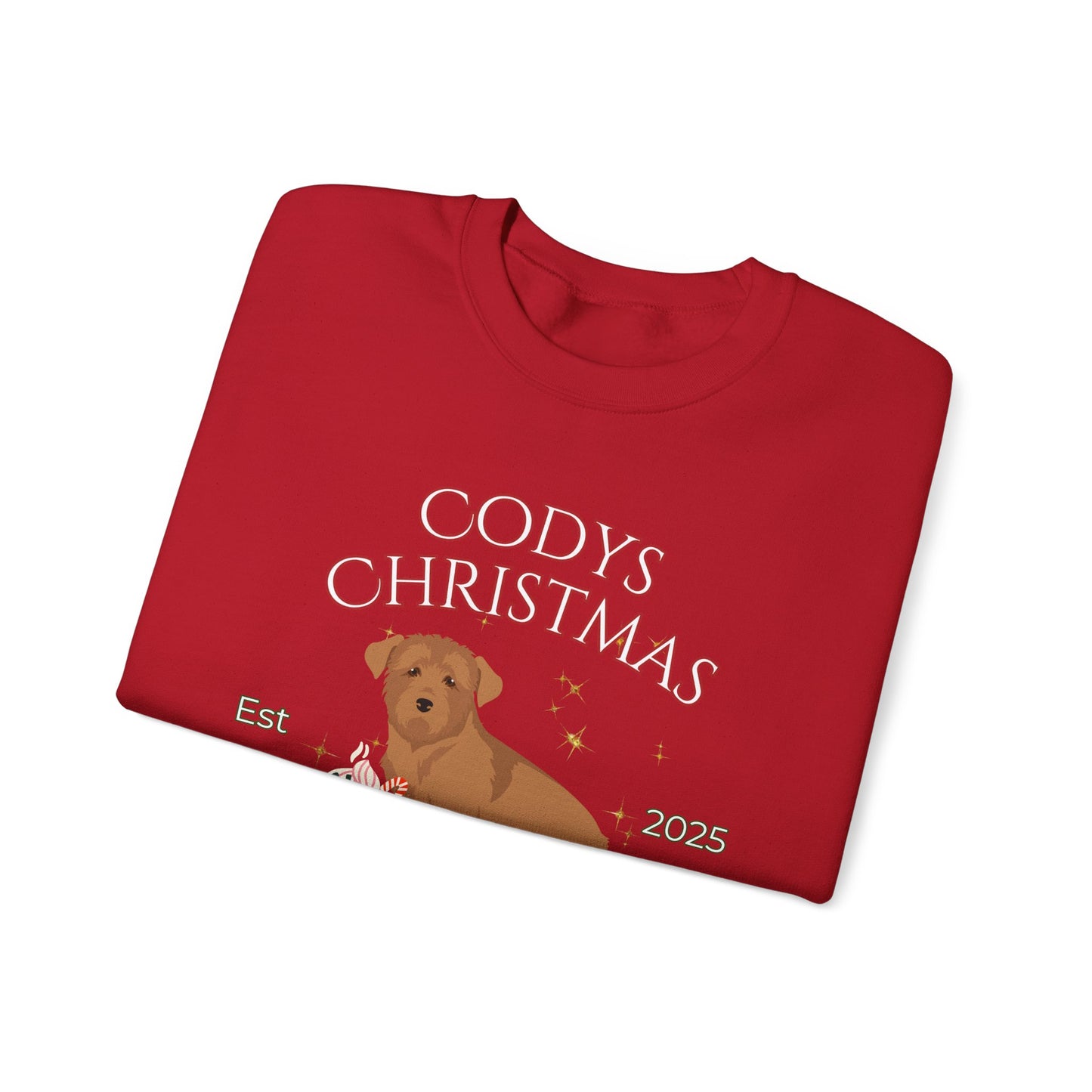 Glen Of Imaal Terrier Dog Christmas Social Club Unisex Heavy Blend Crewneck Sweatshirt Custom Name