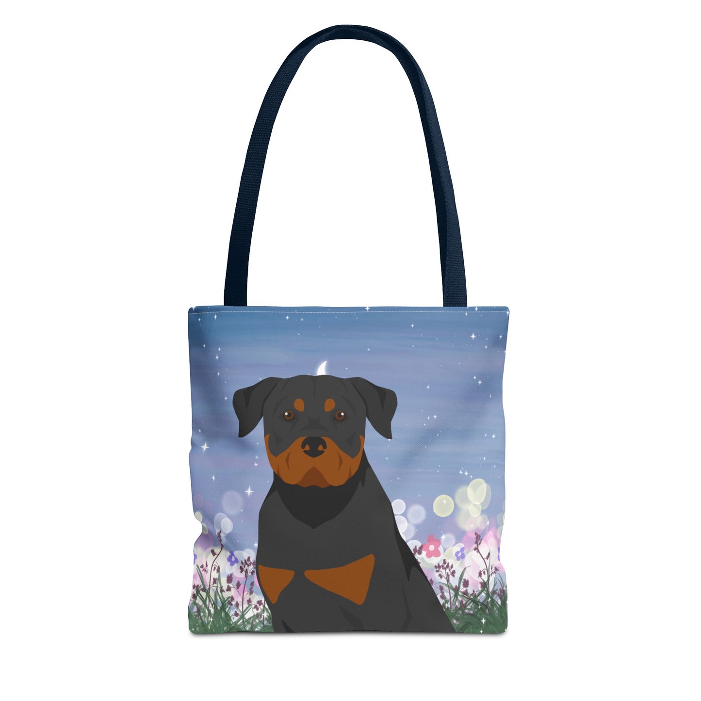 Rottweiler Dog Tote Bag 13x13