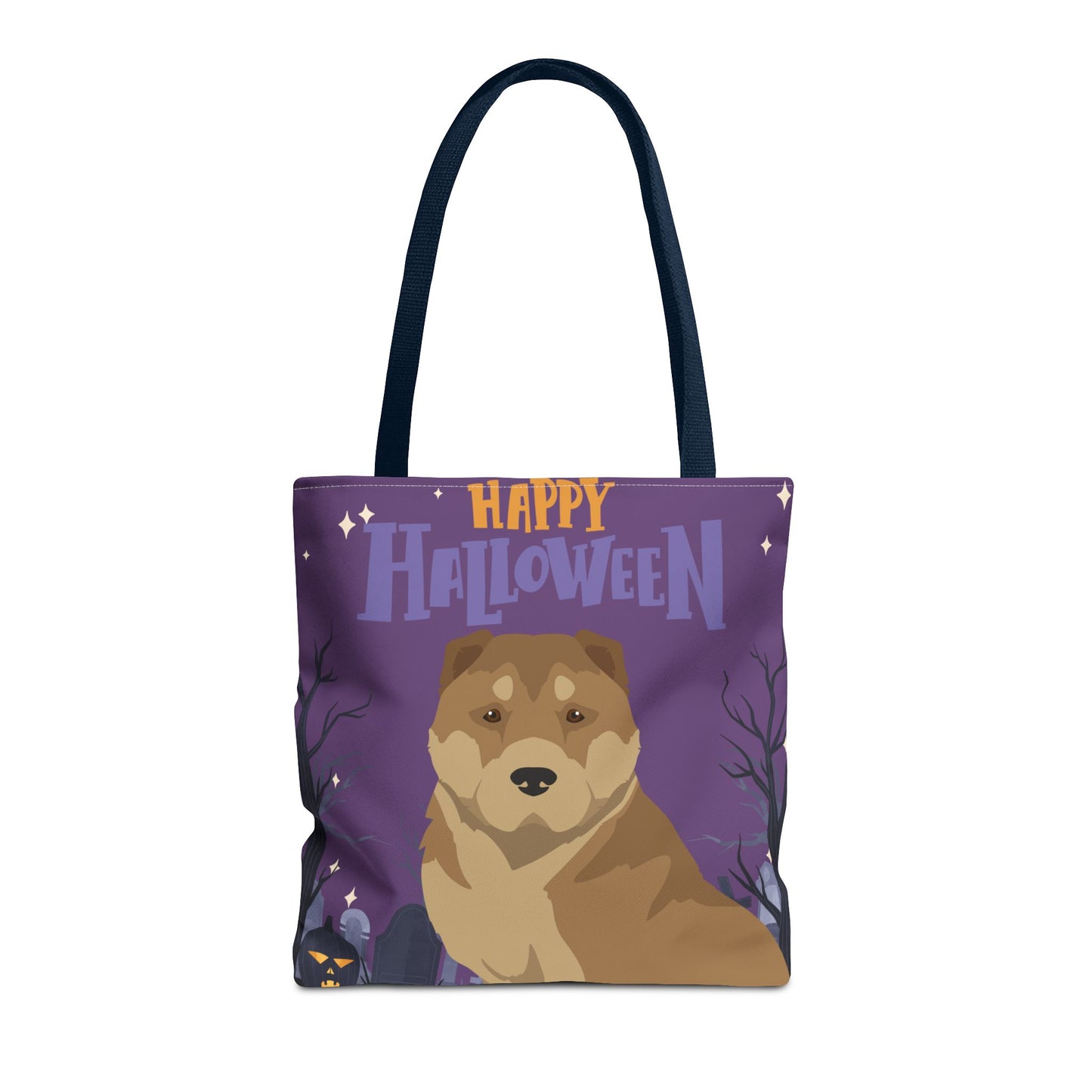 American Gampr Dog Happy Halloween Tote Bag 16x16
