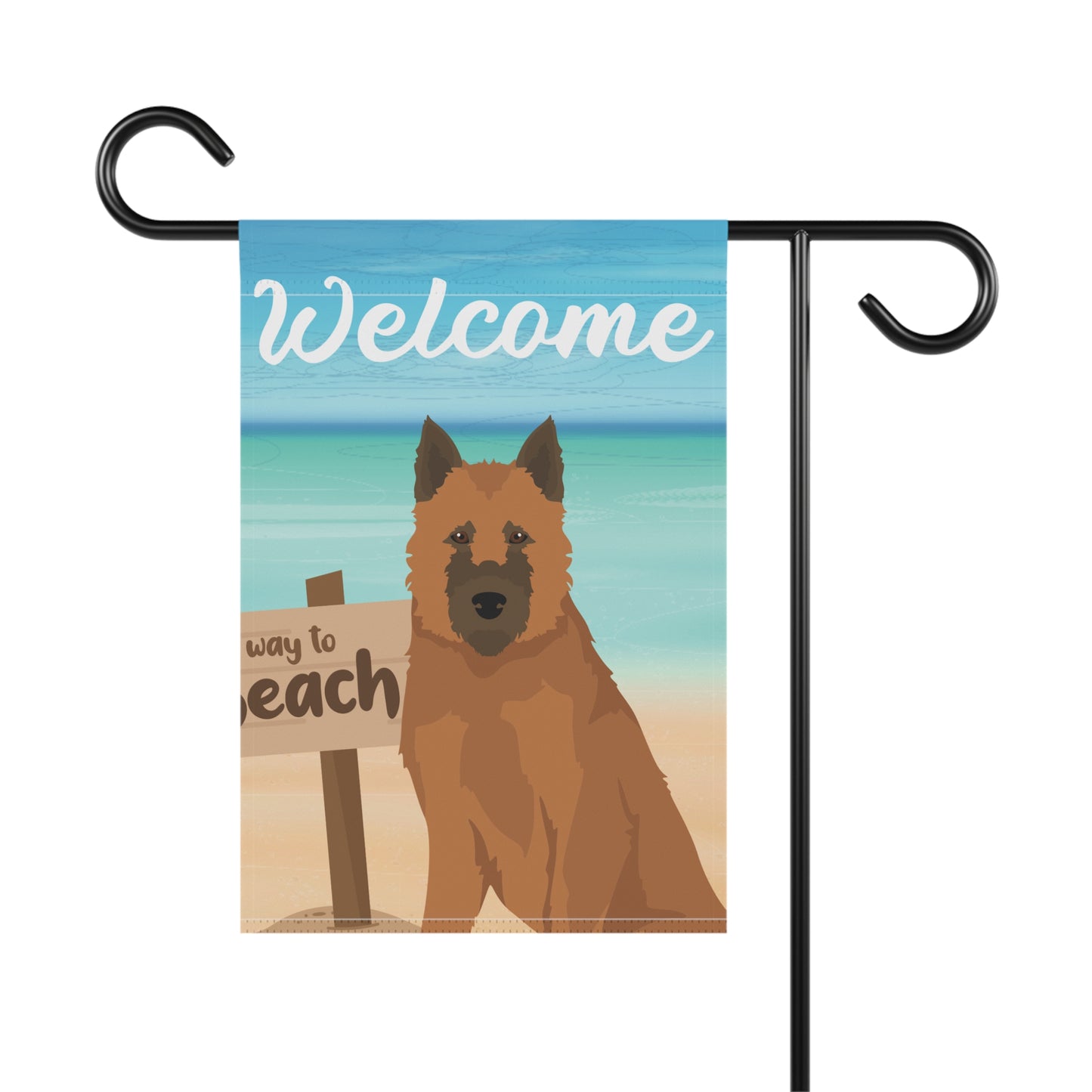Belgian Laekenois Dog Garden Flag