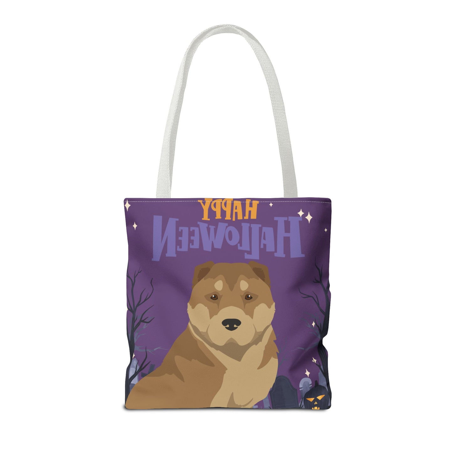 American Gampr Dog Happy Halloween Tote Bag 16x16
