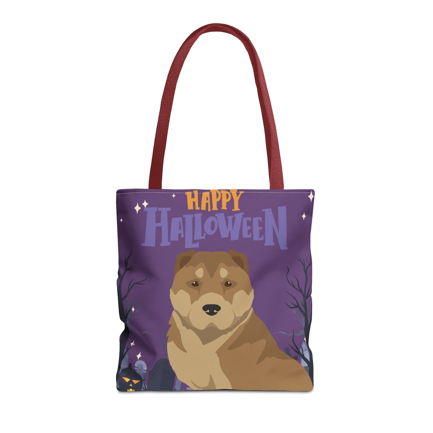 American Gampr Dog Happy Halloween Tote Bag 16x16