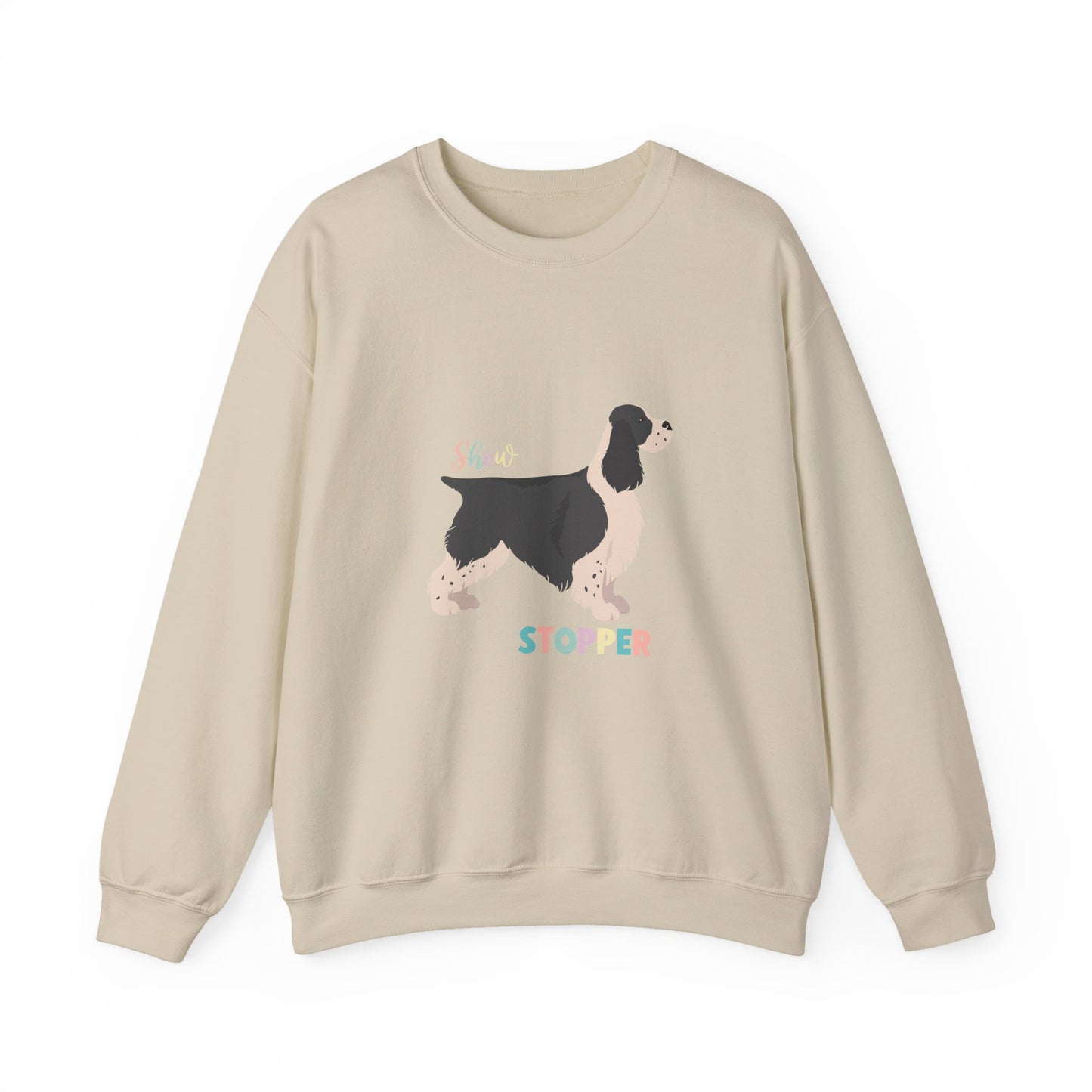 Springer Spaniel Dog Unisex Heavy Blend Crewneck Sweatshirt