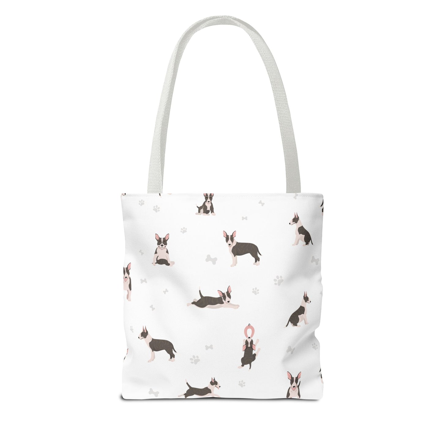 Bull Terrier Dog Tote Bag, Bull Terrier Dog Mom Gift