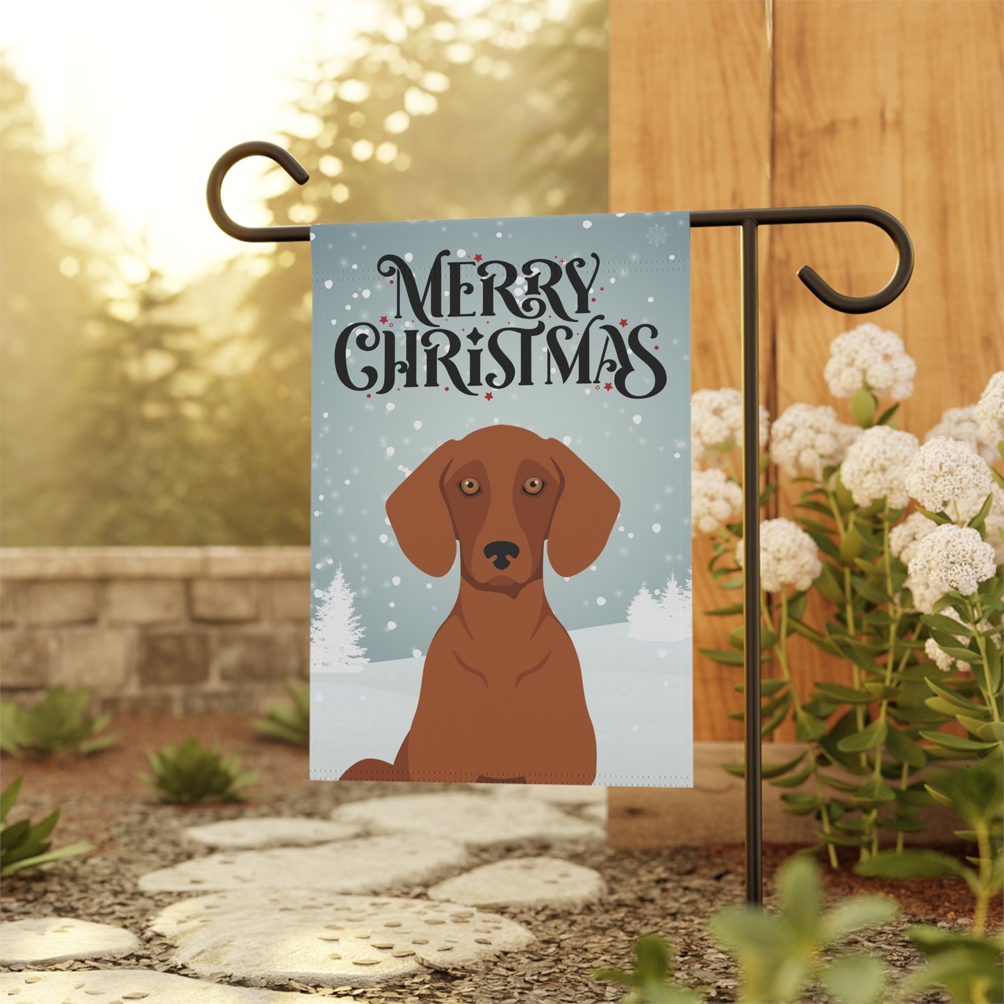 Dachshund Dog Garden Flag