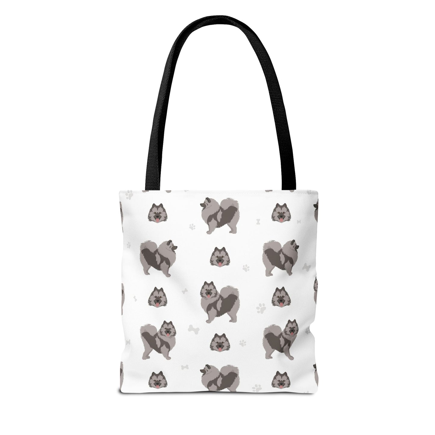 Keeshond Dog Tote Bag, Keeshond Dog Mom Gift