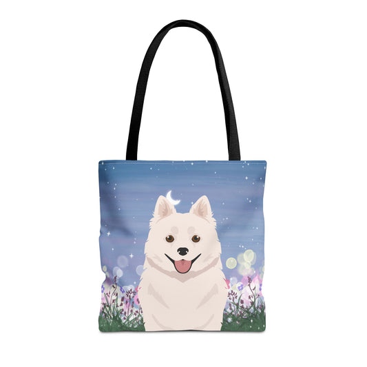 American Eskimo Dog Dog Tote Bag 16x16