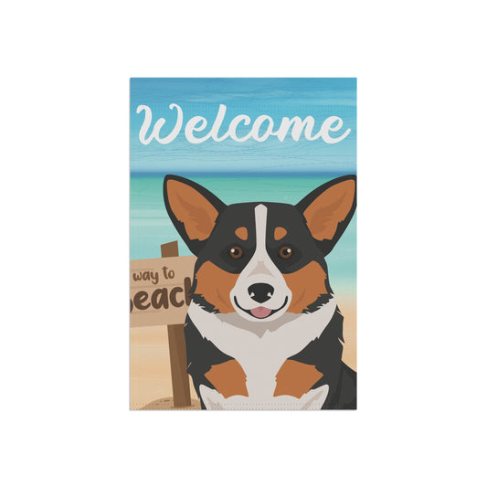 Pembroke Welsh Corgi Dog Garden Flag