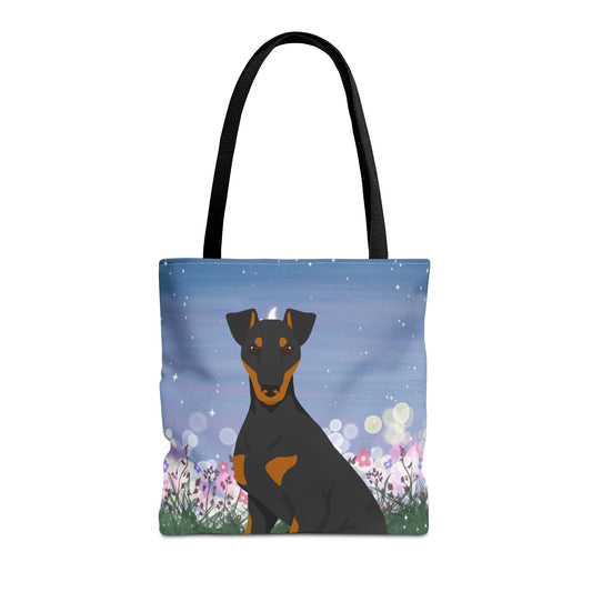 Manchester Terrier Dog Tote Bag 16x16