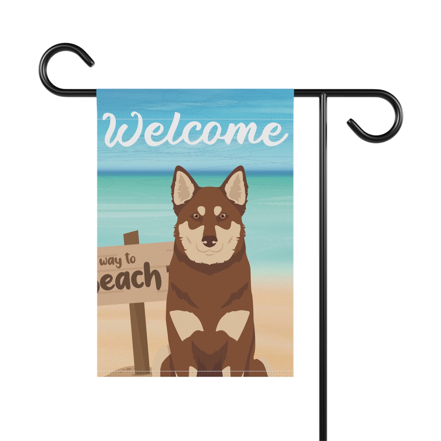 Lapponian Herder Dog Garden Flag