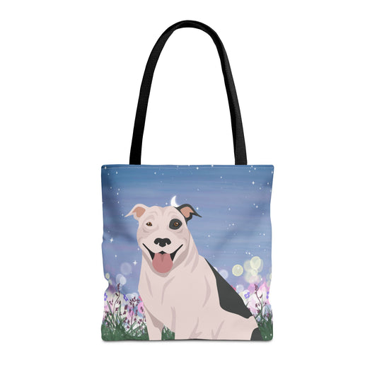 Pit Bull Dog Tote Bag 16x16
