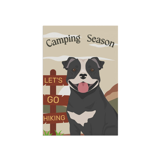 Staffordshire Bull Terrier Dog Camping Garden Flag