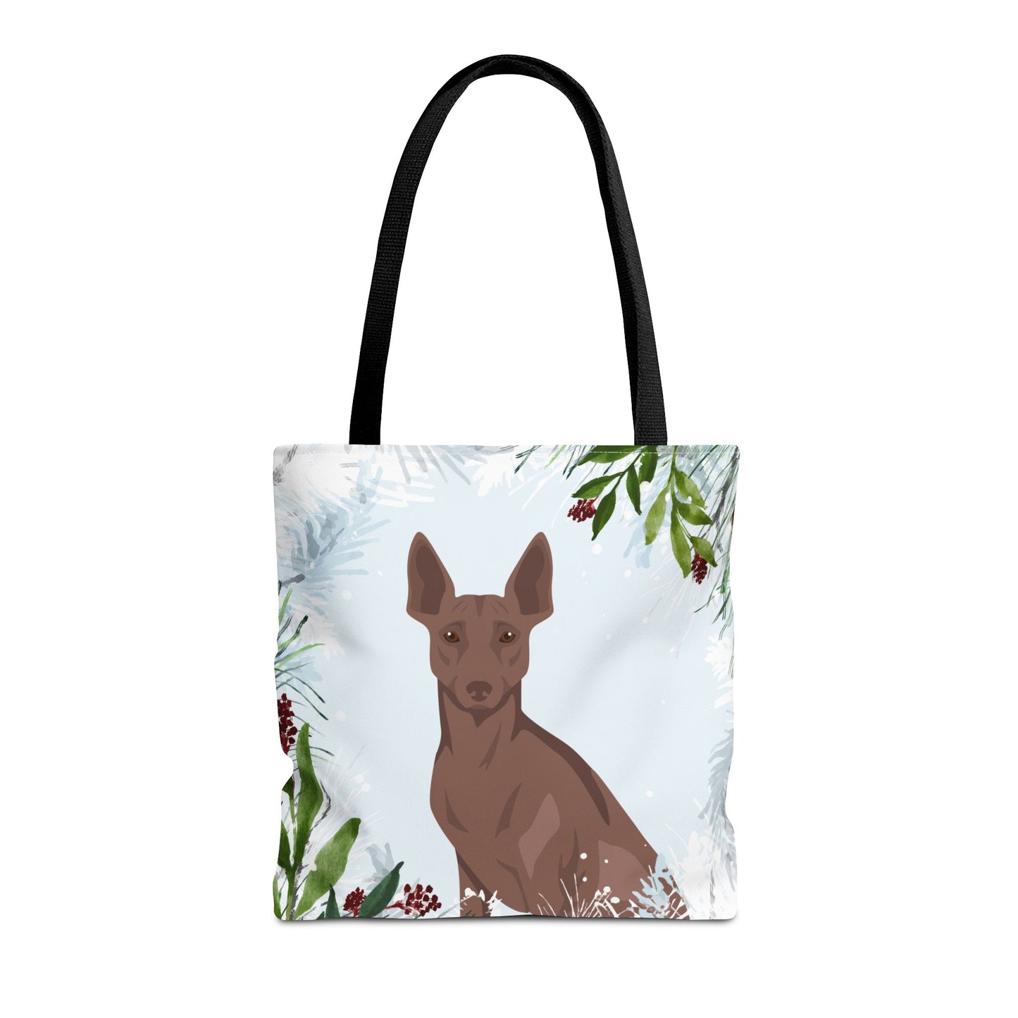 Peruvian Inca Orchid Dog Christmas Holiday Tote Bag 16x16
