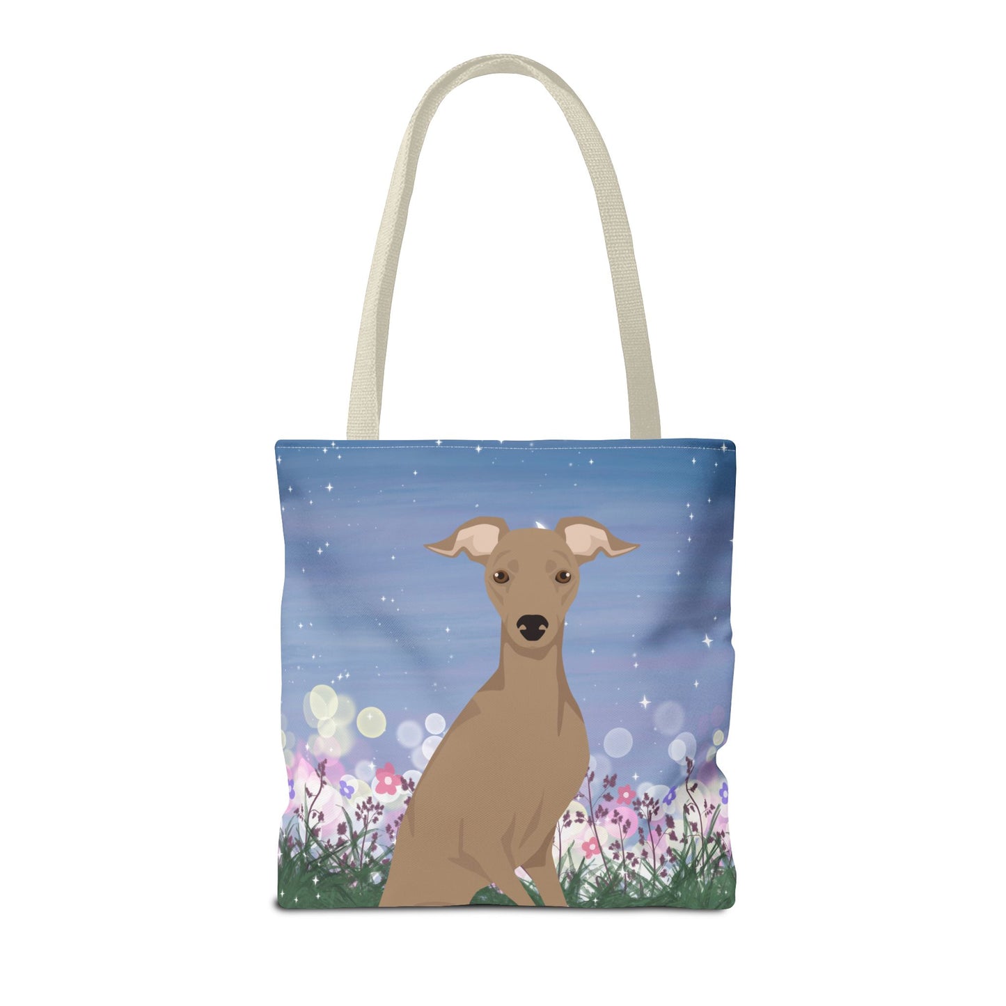 Italian Greyhound Dog Tote Bag 16x16