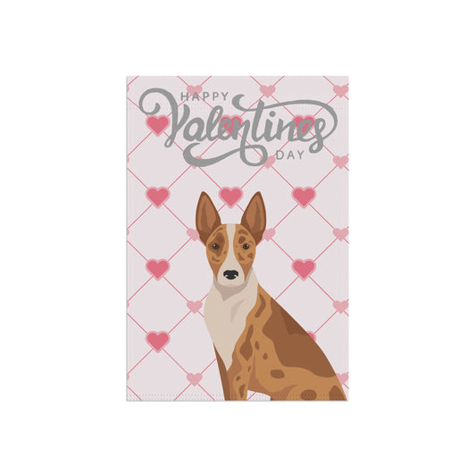 Australian Koolie Dog Valentines Day Garden Flag