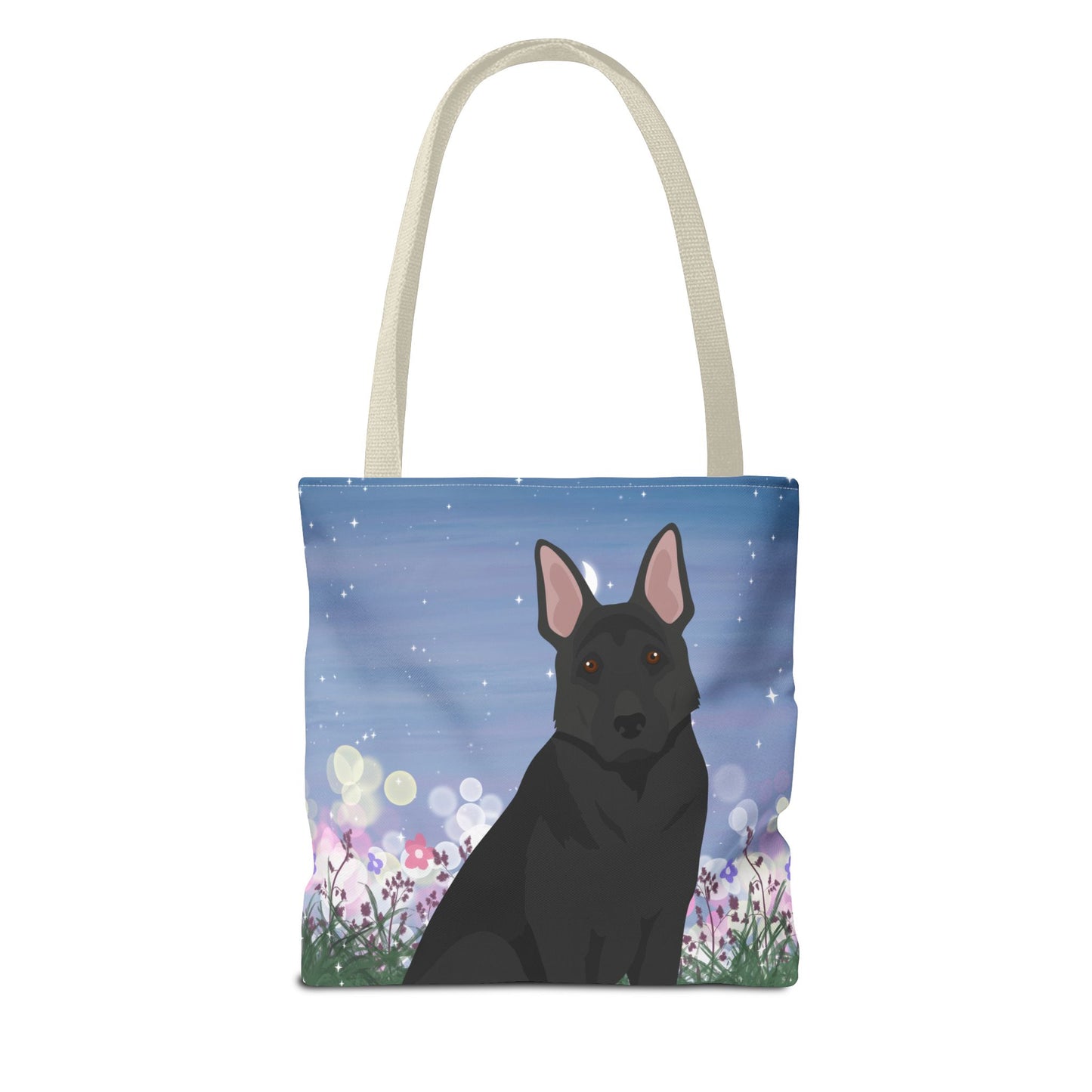 German Shepherd Dog Tote Bag 13x13