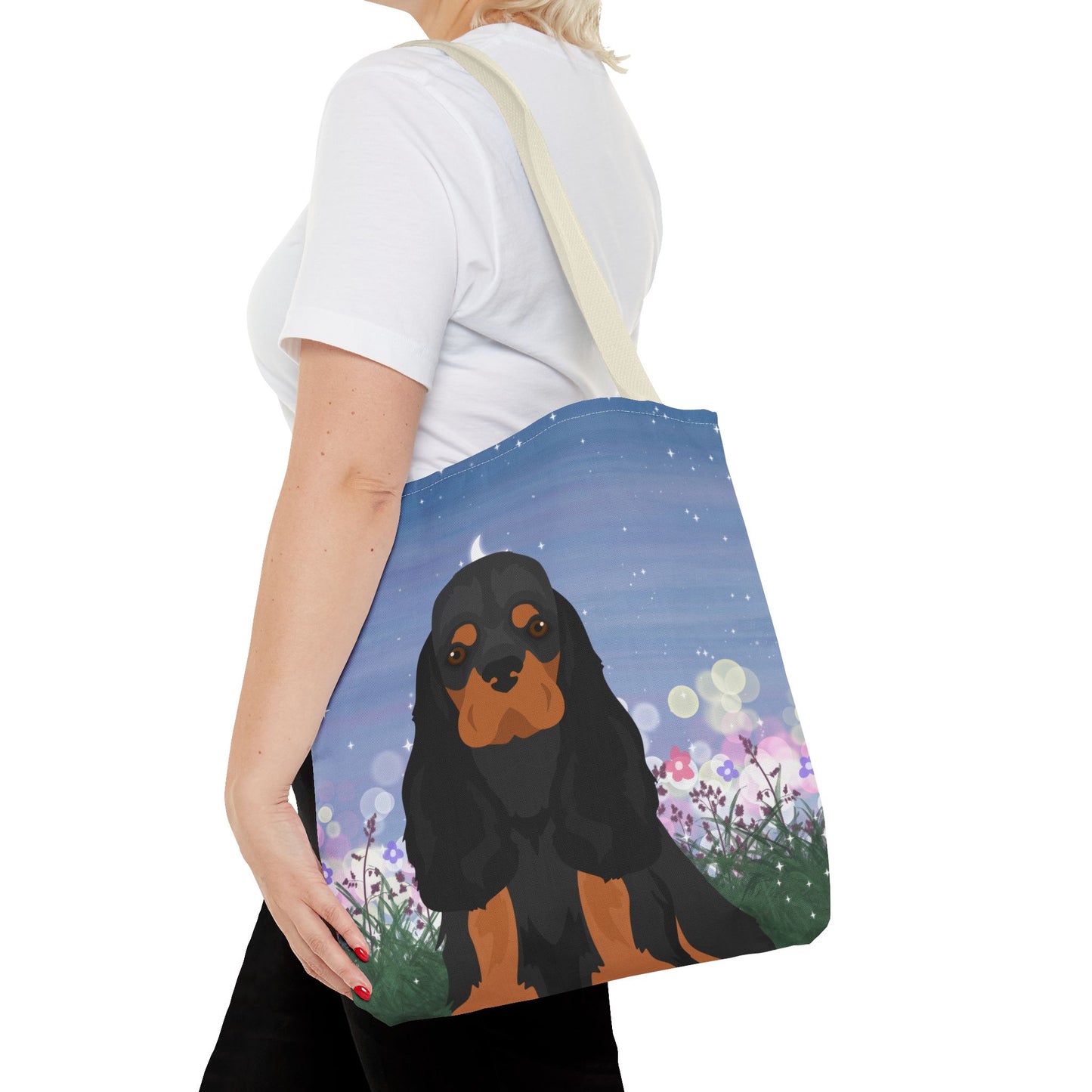 Cocker Spaniel Dog Tote Bag 16x16