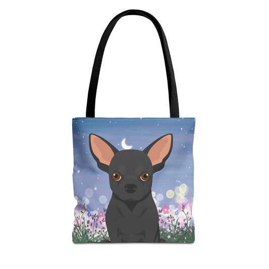 Chihuahua Dog Tote Bag 13x13