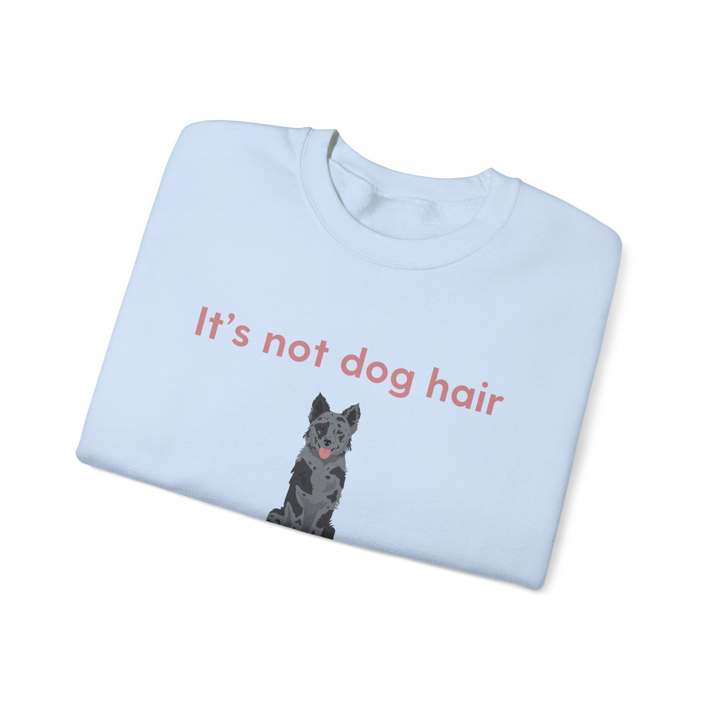 Mudi Dog Glitter Funny Unisex Heavy Blend Crewneck Sweatshirt, Mudi Mom, Mudi Gift, Mudi Lover