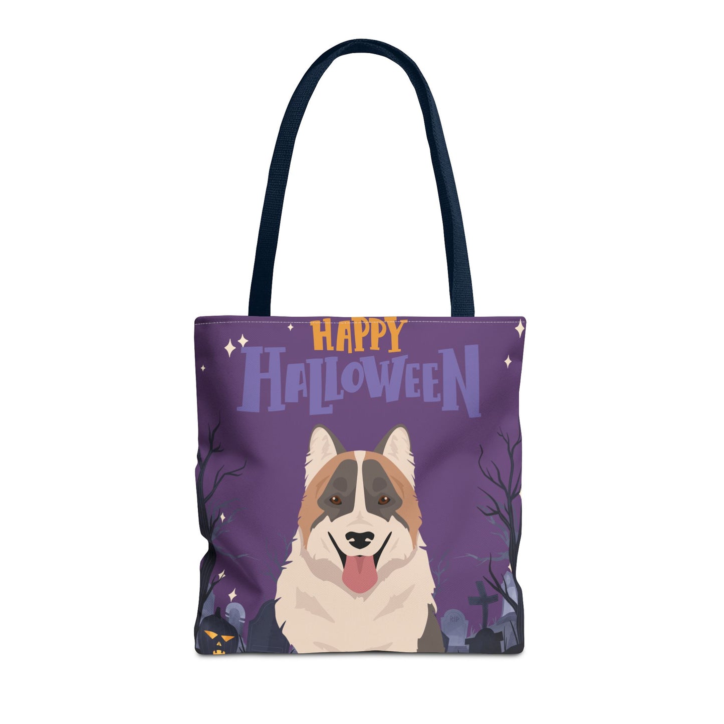 Thai Bangkaew Dog Dog Happy Halloween Tote Bag 16x16