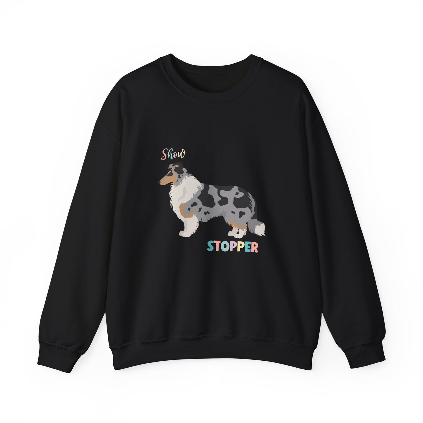 Collie Dog Unisex Heavy Blend Crewneck Sweatshirt