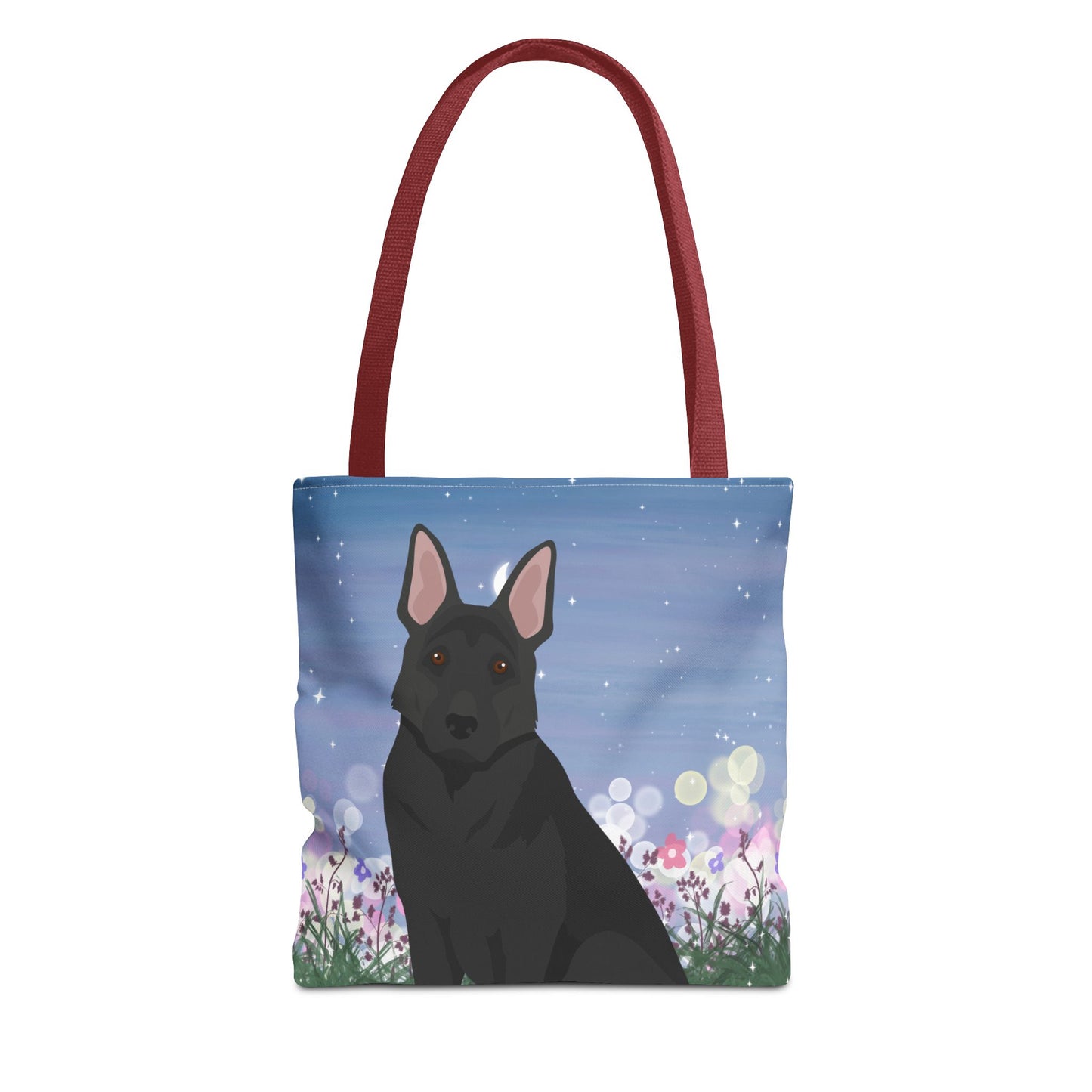 German Shepherd Dog Tote Bag 13x13