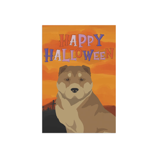 American Gampr Dog Halloween Garden Flag