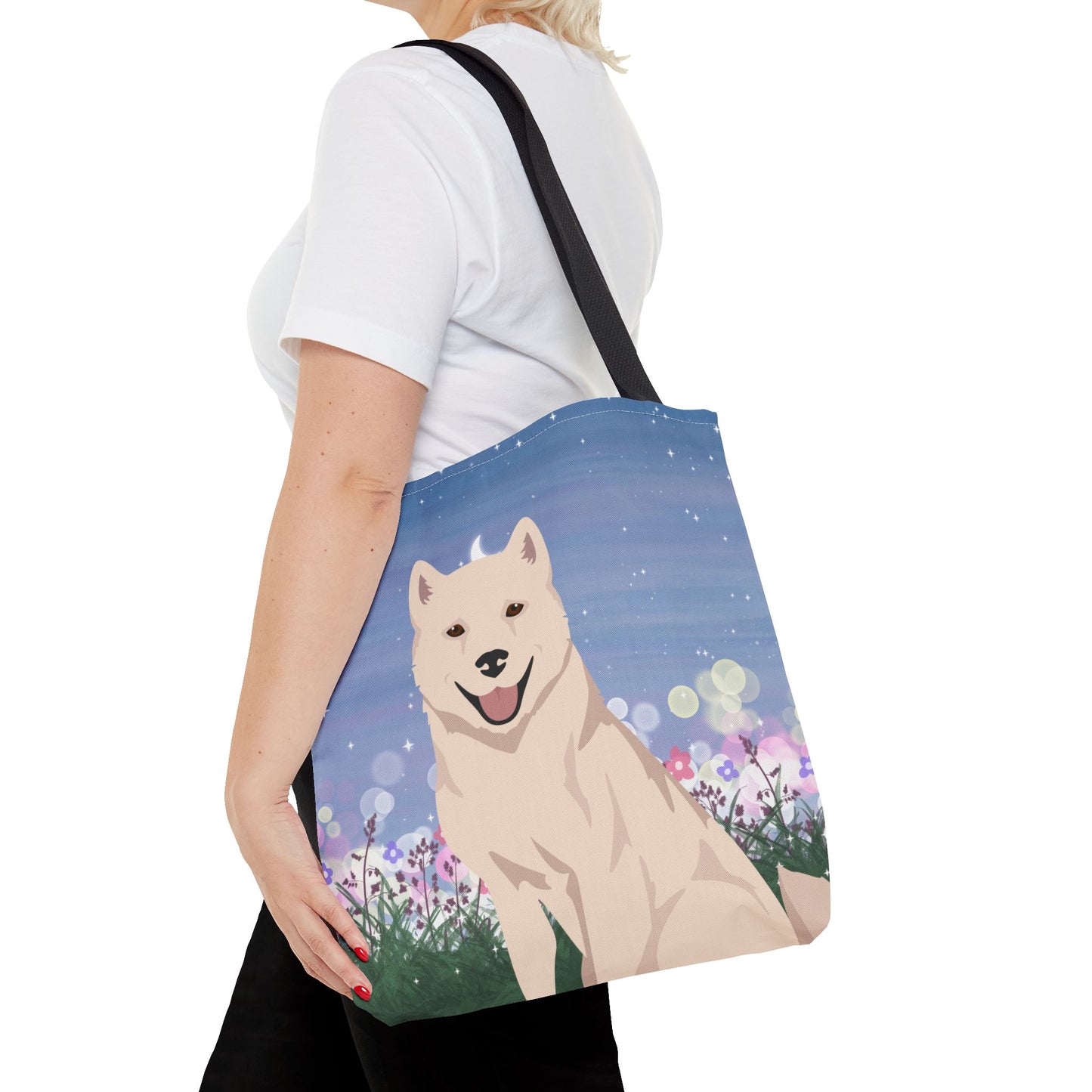 Kishu Ken Dog Tote Bag 16x16