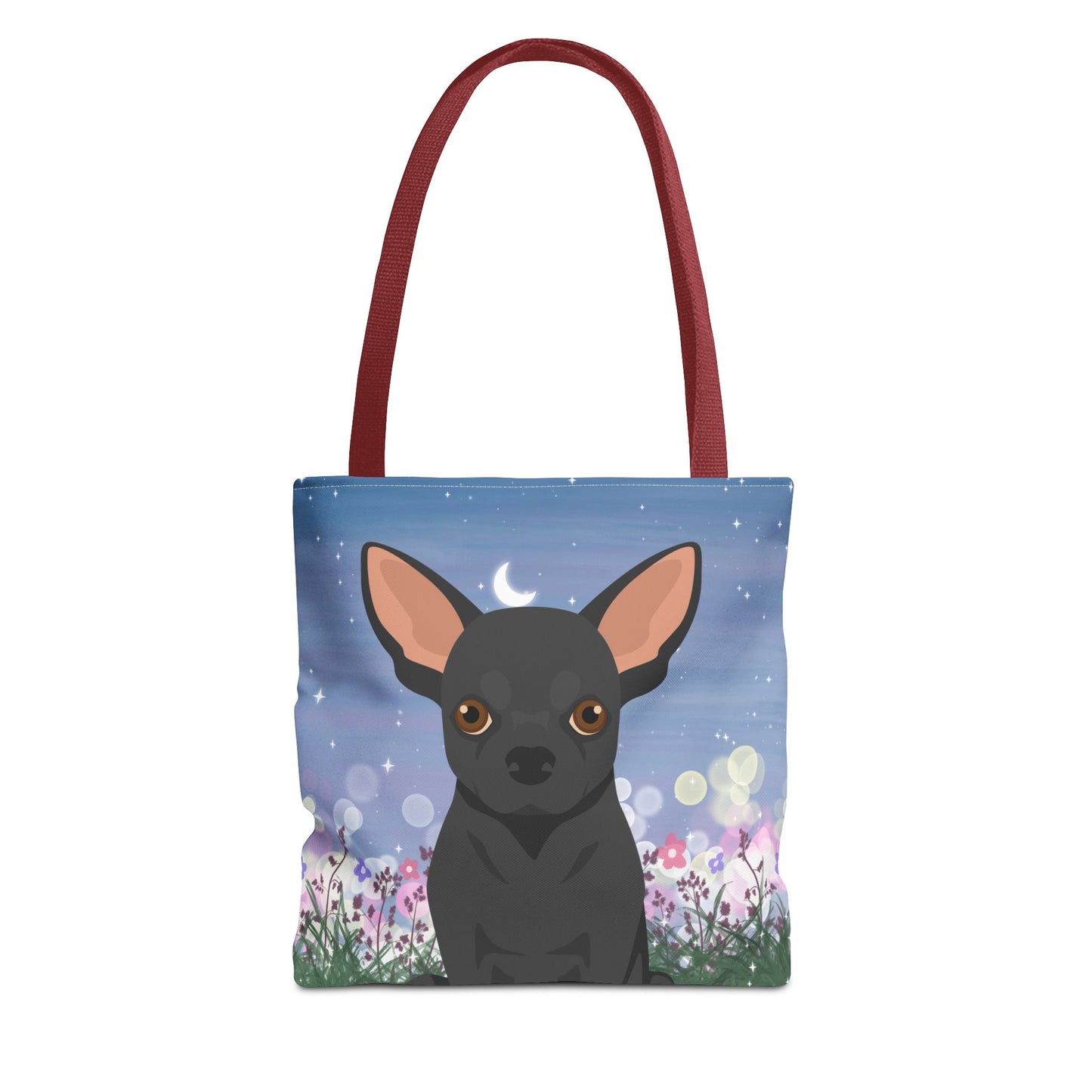Chihuahua Dog Tote Bag 13x13